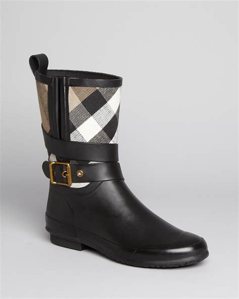 burberry mid buckle rain boots|burberry rain boots on sale.